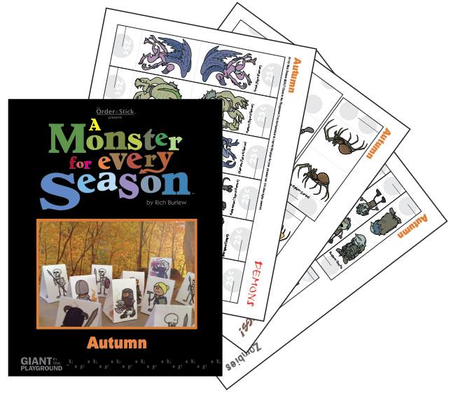 The Order of the Stick presents A Monster for Every Season: Autumn