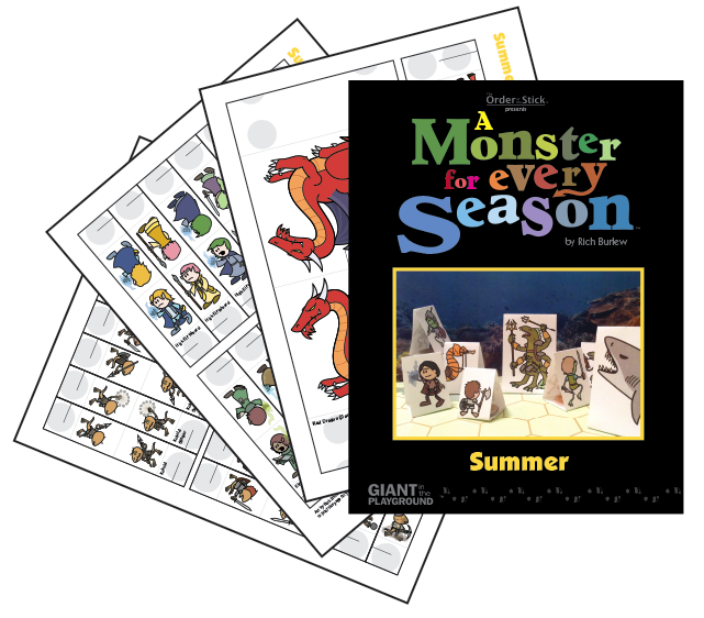 The Order of the Stick presents A Monster for Every Season: Summer