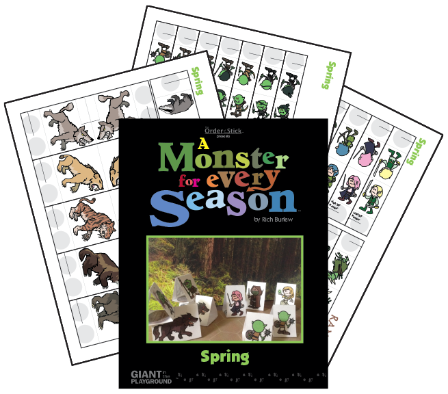 The Order of the Stick presents A Monster for Every Season: Spring